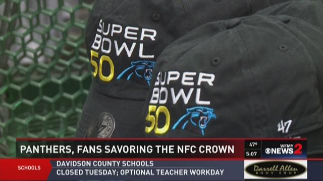 Fans Pack Dick's Sporting Goods For Panthers NFC Championship Gear