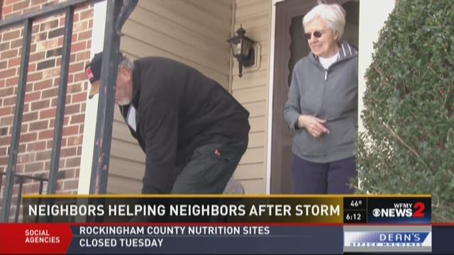 Neighbors Helping Neighbors Dig Out After Winter Storm | wfmynews2.com
