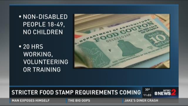 Some Food Stamp Recipients Might Lose Benefits wfmynews2