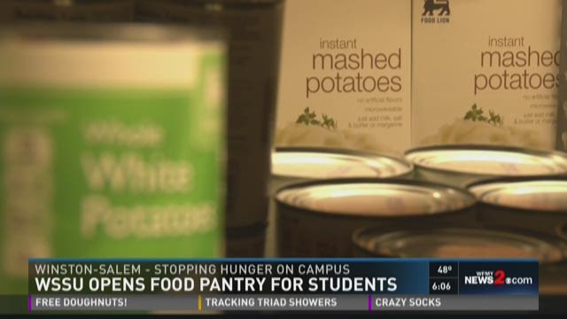 Wssu Opens Food Pantry For Students Joins National Trend