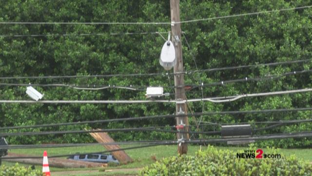 Car Hits Utility Pole, Knocks Out Power to 1,800 in Greensboro ...