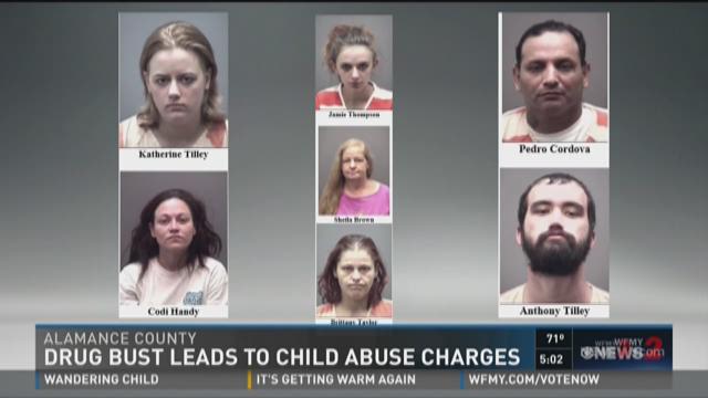 Seven, Including Pregnant Woman, Arrested In Drug Bust | wfmynews2.com